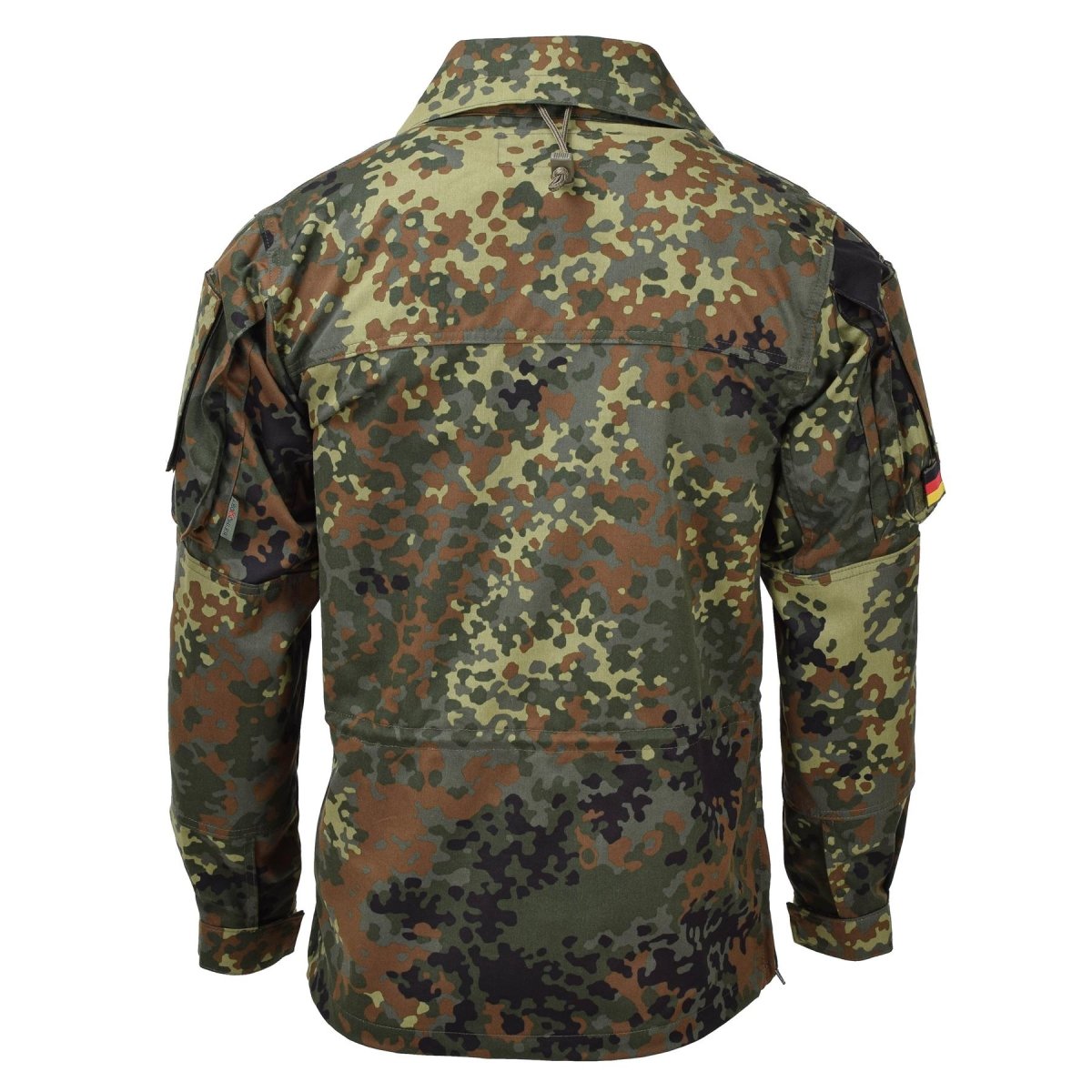 Leo Kohler Army Tactical Flectarn Camo Jacket dragkedja fältet Combat justerbar
