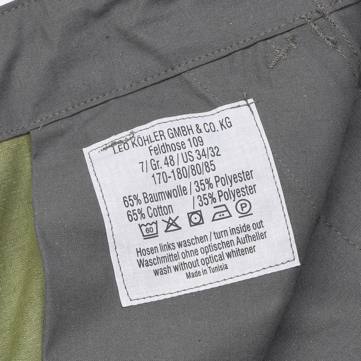 Leo Kohler Bdu Pants Bundeswehr Flecktarn Camo Field Tactical Paintball Byxor