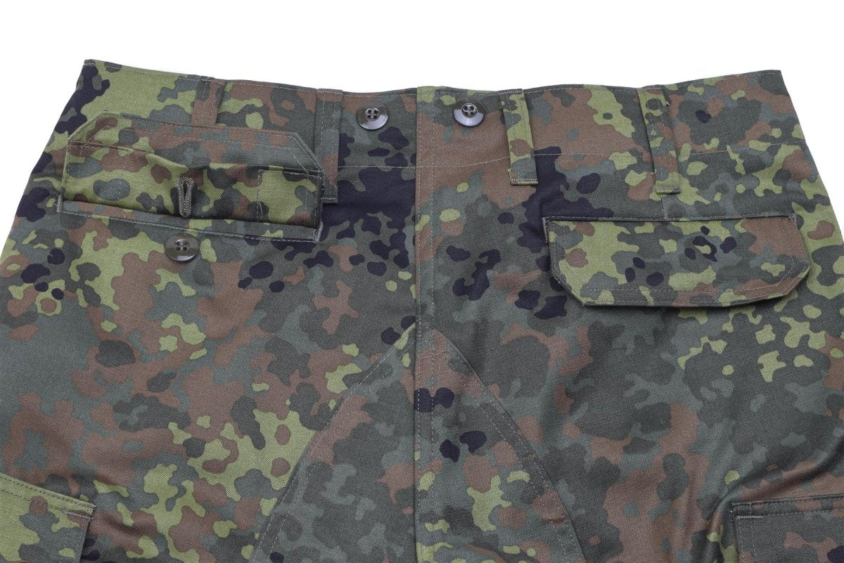 Leo Kohler Bdu Pants Bundeswehr Flecktarn Camo Field Tactical Paintball Byxor