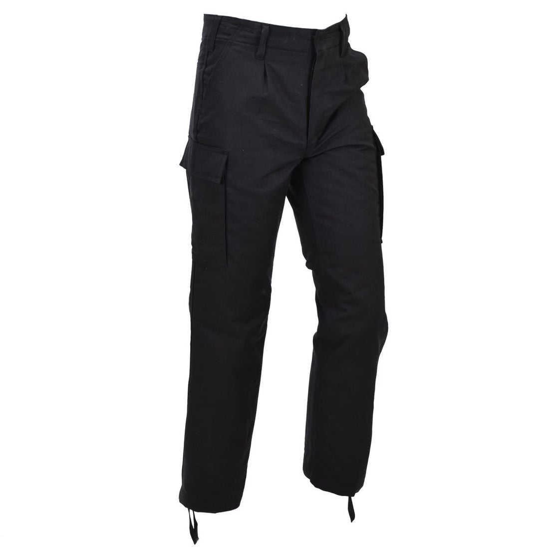 Leo Kohler Cargo Field Pants Taktiska Slitstarka Utomhus Cargo-fickor Svarta