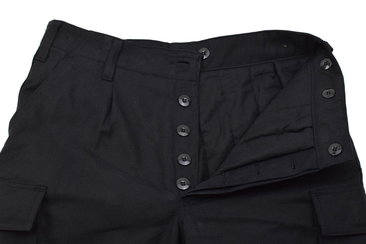 Leo Kohler Cargo Field Pants Taktiska Slitstarka Utomhus Cargo-fickor Svarta