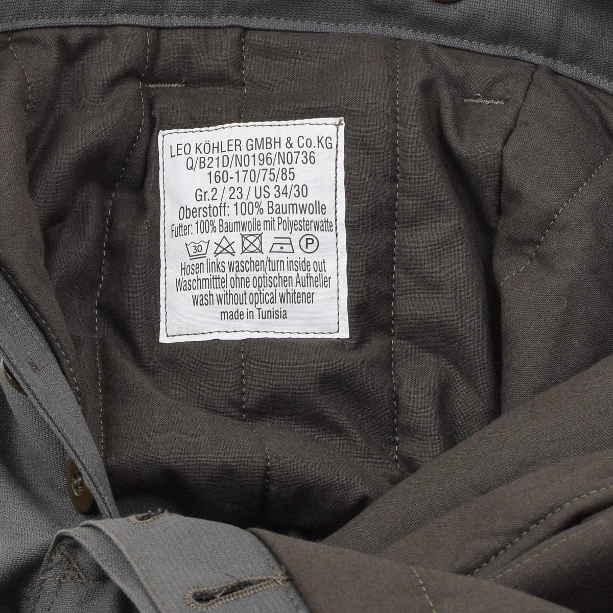 Leo Kohler Cargo Field Pants Taktiska Slitstarka Outdoor Cargo-fickor Oliv