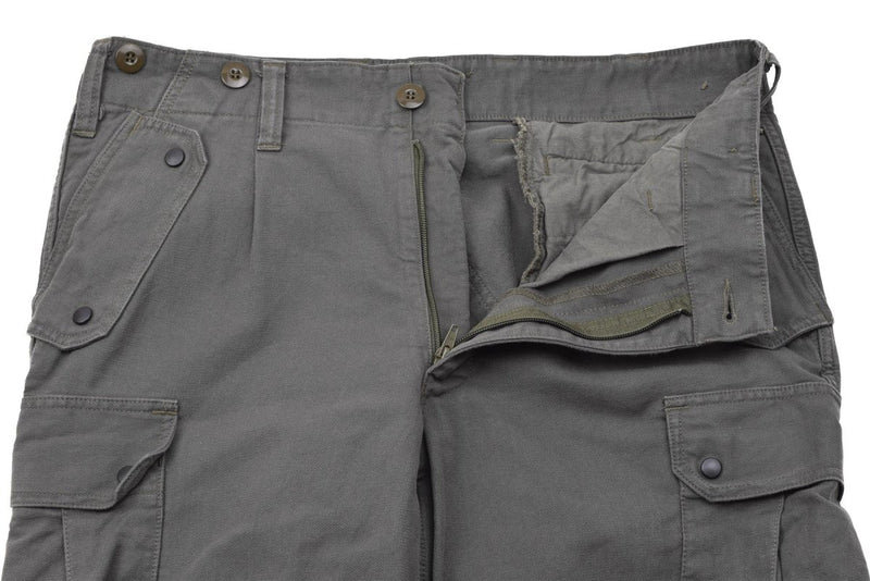 Olive Leo Kohler combat military pants with multiple pockets, reinforced stitching, and adjustable waist for comfort and durability.