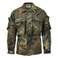 Leo Kohler Military Combat Flecktarn Camo Tactical Shirts Army Forces Troops