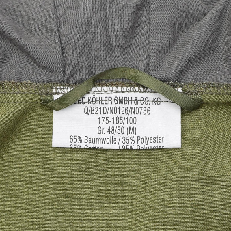 Leo Kohler Military Ksk Smock Tactical Jacket Hooded Field Army Flecktarn Camo