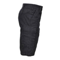 Leo Kohler Militär personal Bermuda Shorts knälängd vandringshorts svart
