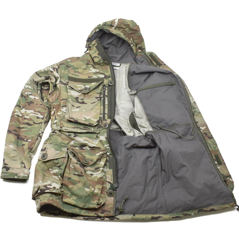 tactical airsoft gaming mtp camo jacket smock parka