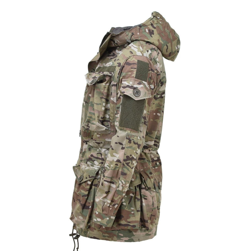 leo kohler hooded multicam smock parka jacket ripstop garment