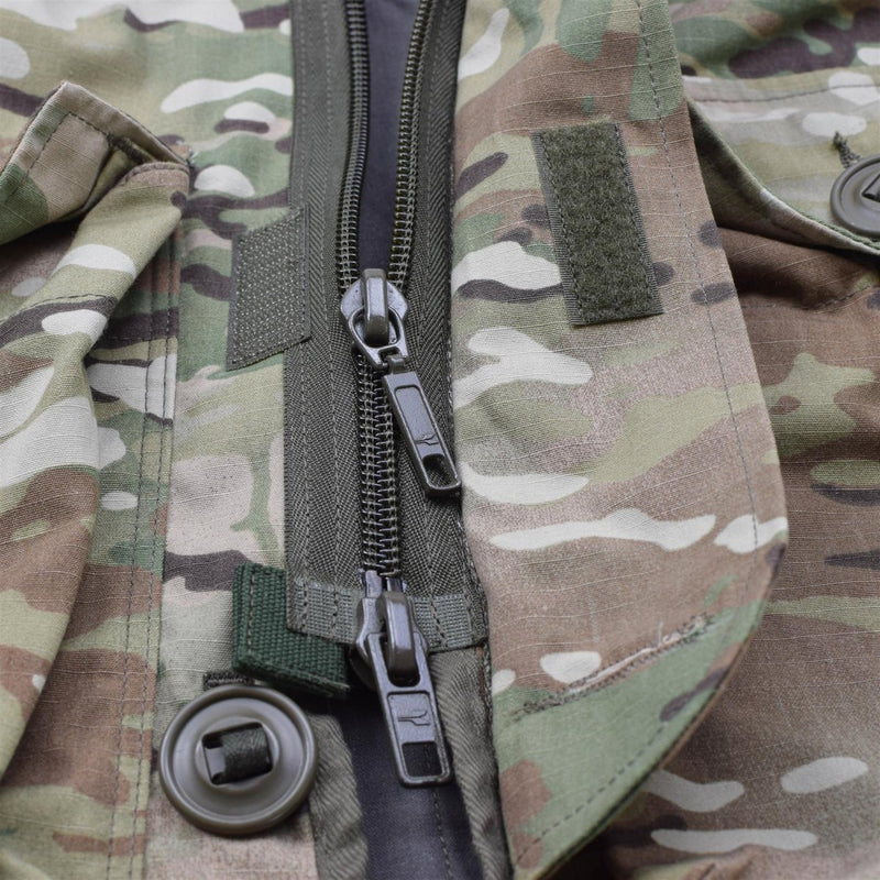 tactical combat field parka mtp camo winter jacket