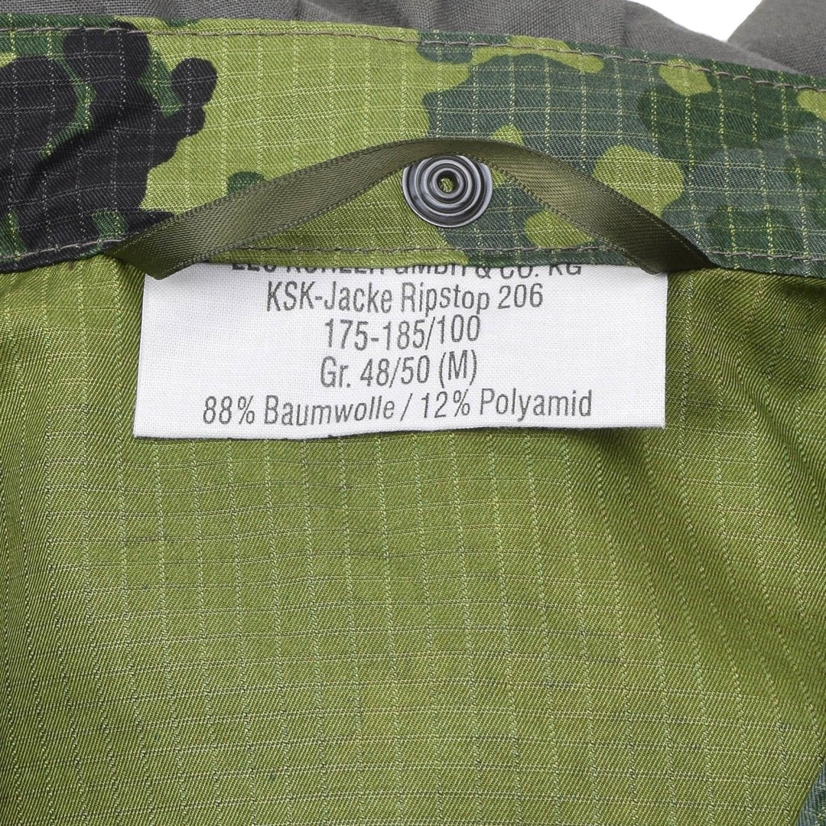 Leo Kohler Tactical Smock Jacket ripstop tyg huva cordura förstärkta armbågar