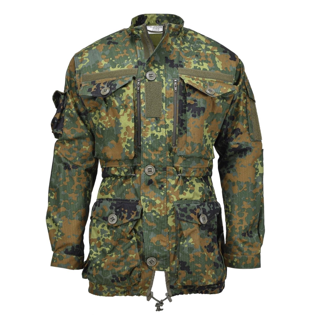 Leo Kohler Tactical Smock Jacket ripstop tyg huva cordura förstärkta armbågar