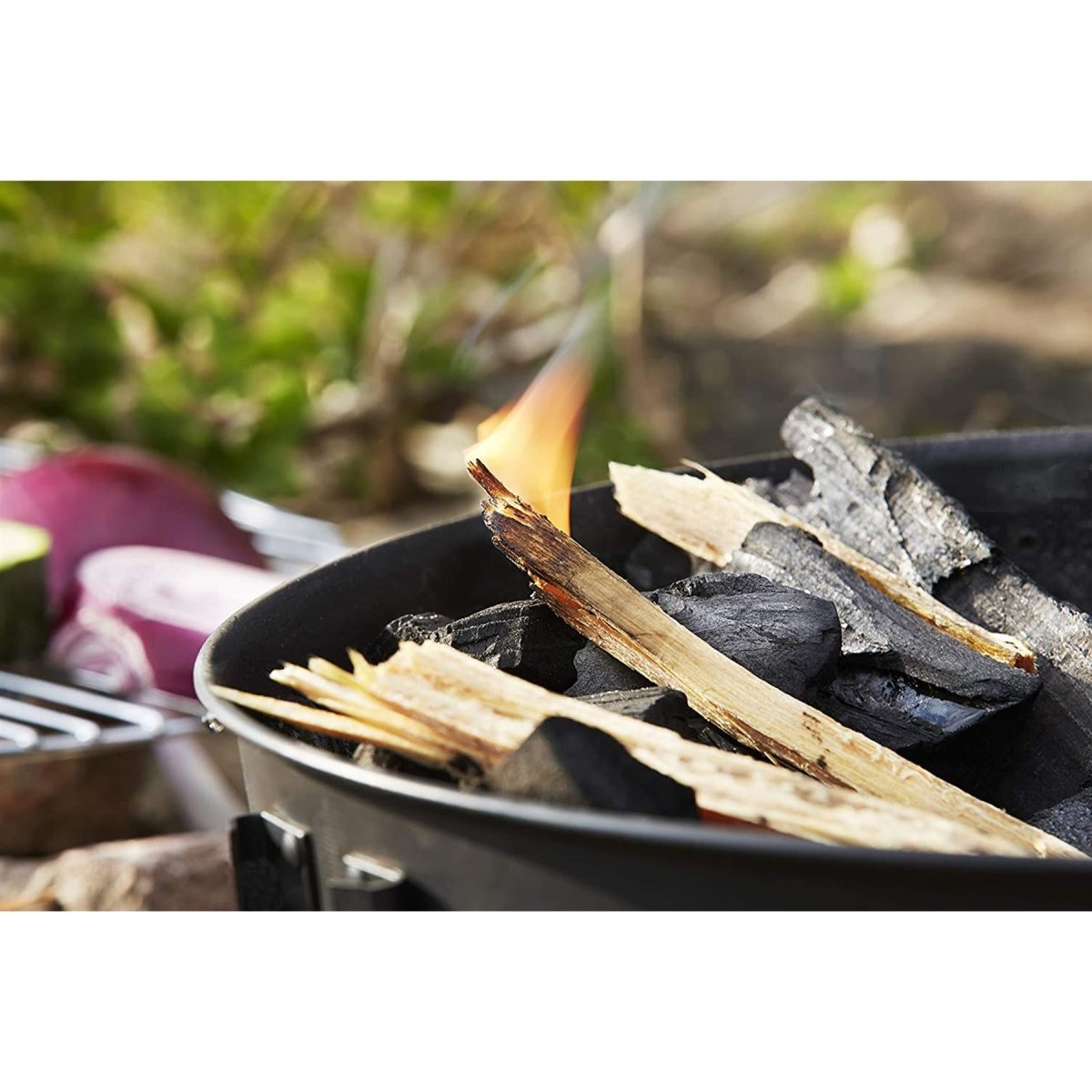 Tänd min eld tinder pinnar bbq eldstad grill bål lätt ljus naturlig ny