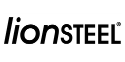 LionSTEEL logo in black text on a white background with a registered trademark symbol.