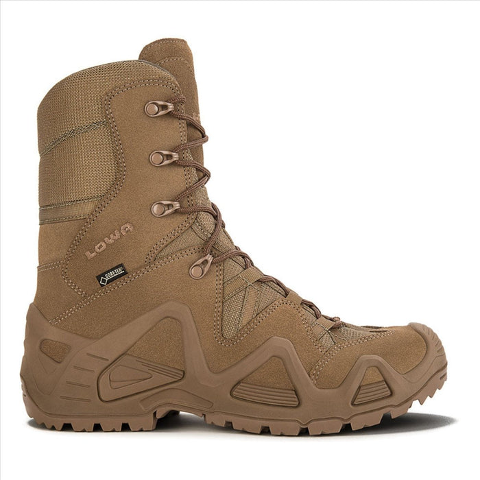 LOWA Zephyr GTX HI TF Tactical Boots Vattentät Andningsstöd Coyote - GoMilitar
