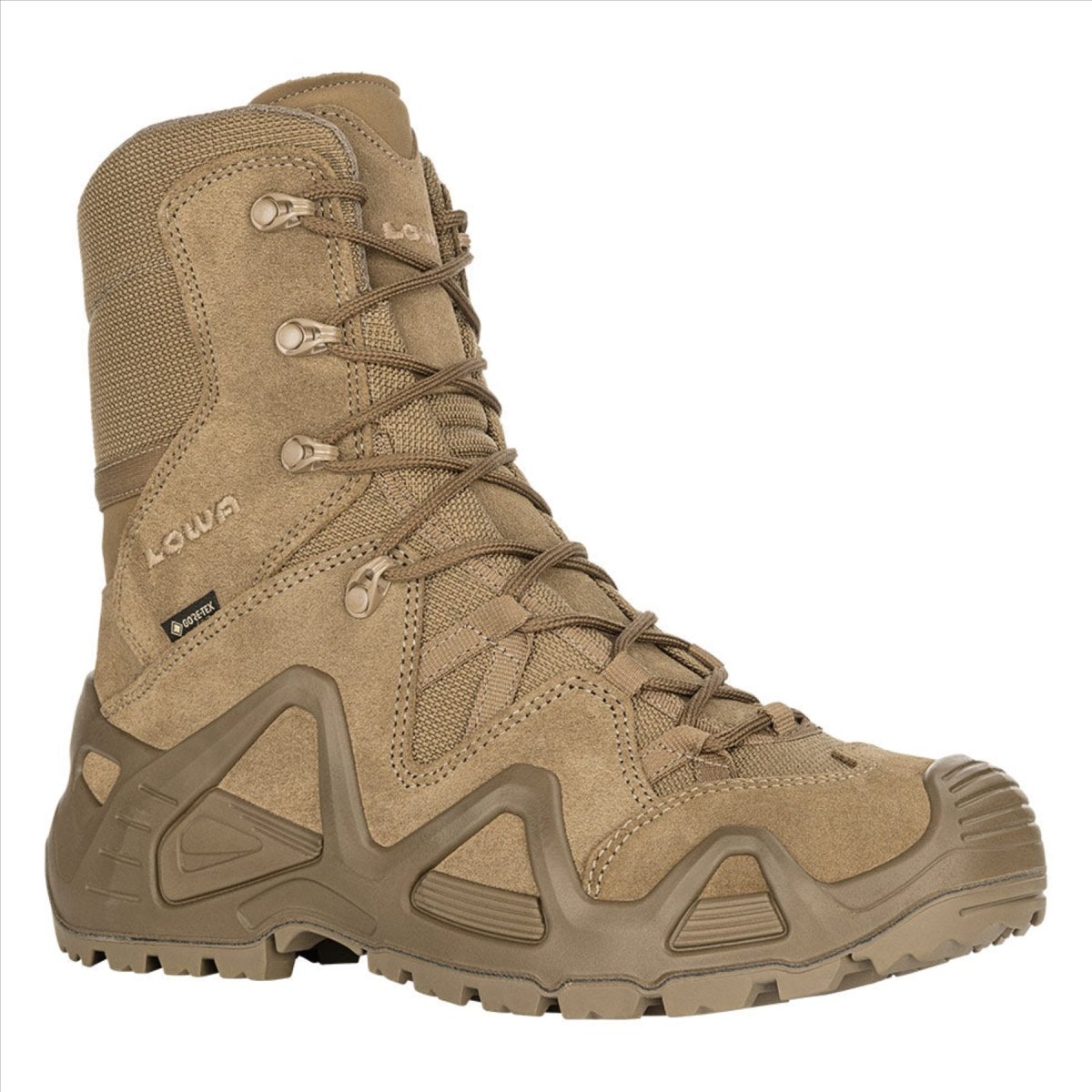 LOWA Zephyr GTX HI TF Tactical Boots Vattentät Andas Support Coyote