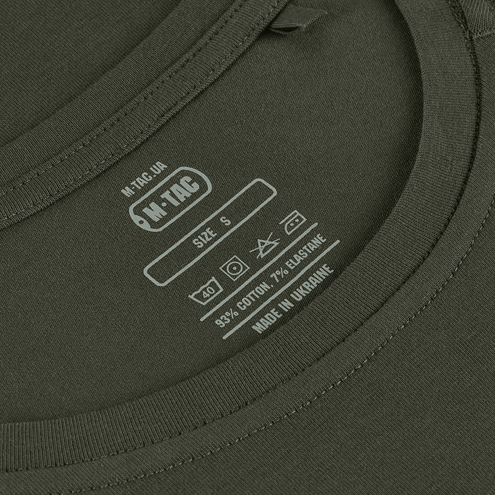 M-Tac 93/7 Summer Comfort Fit T-shirt Lätt stretchig bomull Army Olive