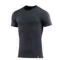 M-TAC 93/7 Summer T-Shirt Lätt stretchig bomull med kort ärm mörkgrå