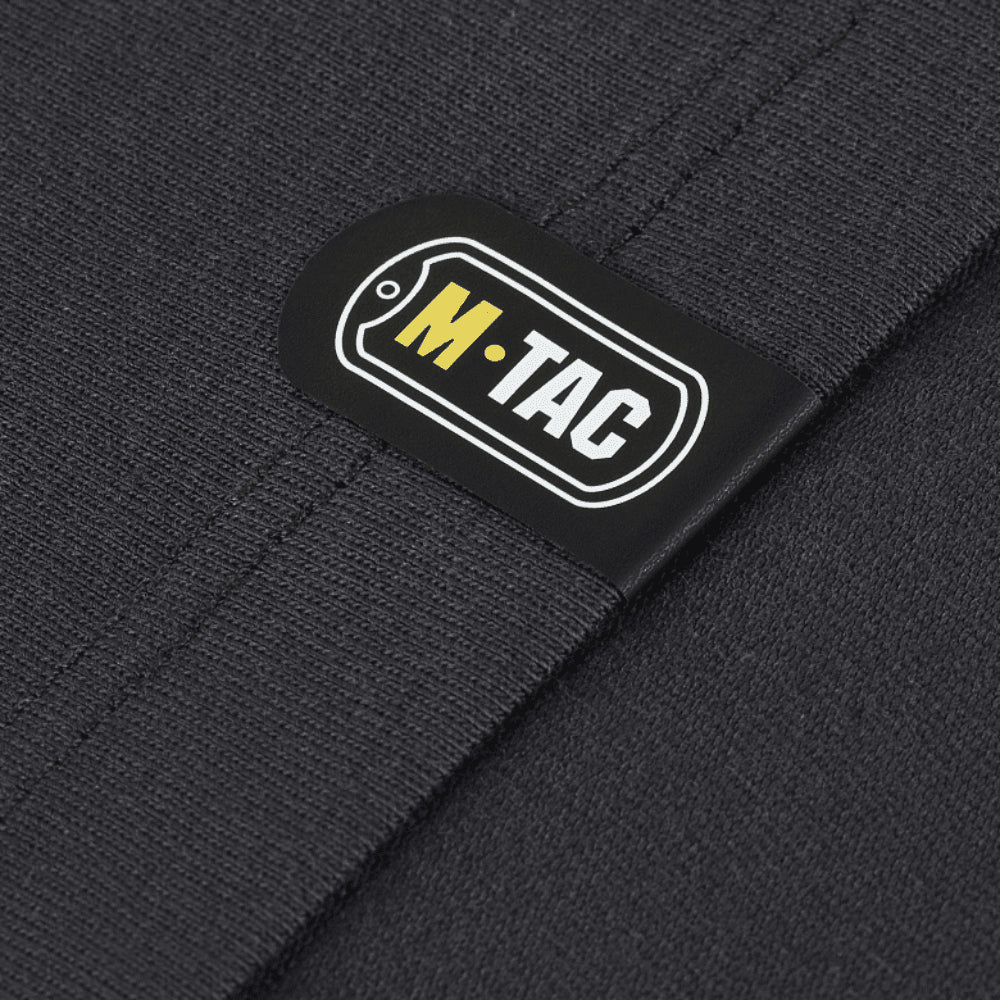 M-TAC 93/7 Summer T-Shirt Lätt stretchig bomull med kort ärm mörkgrå
