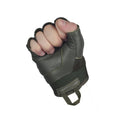 M-TAC Assault Tactical Mk. 4 fingerlösa handskar Knuckles Dämpningsdynor Olive