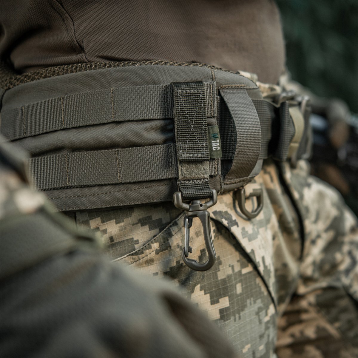 M-TAC Karbinhake Tillbehör MOLLE Interface Murdlock Sling Tactical Gear Olive