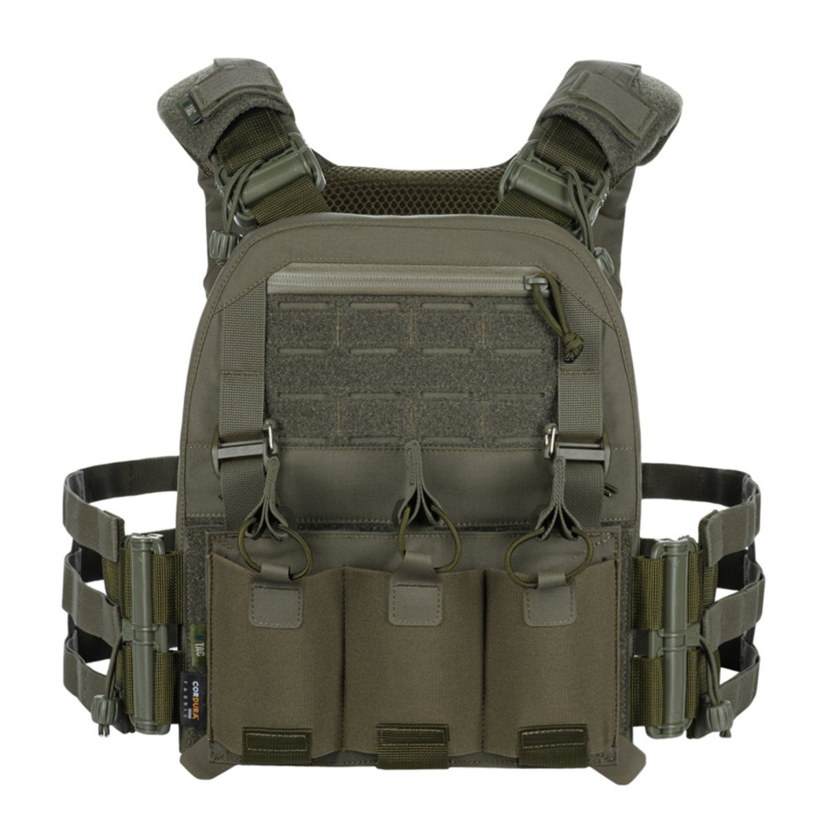 M-TAC Cuirass FAST Elite Tactical Plate Carier Duraflex Fästelement Cordura Olive