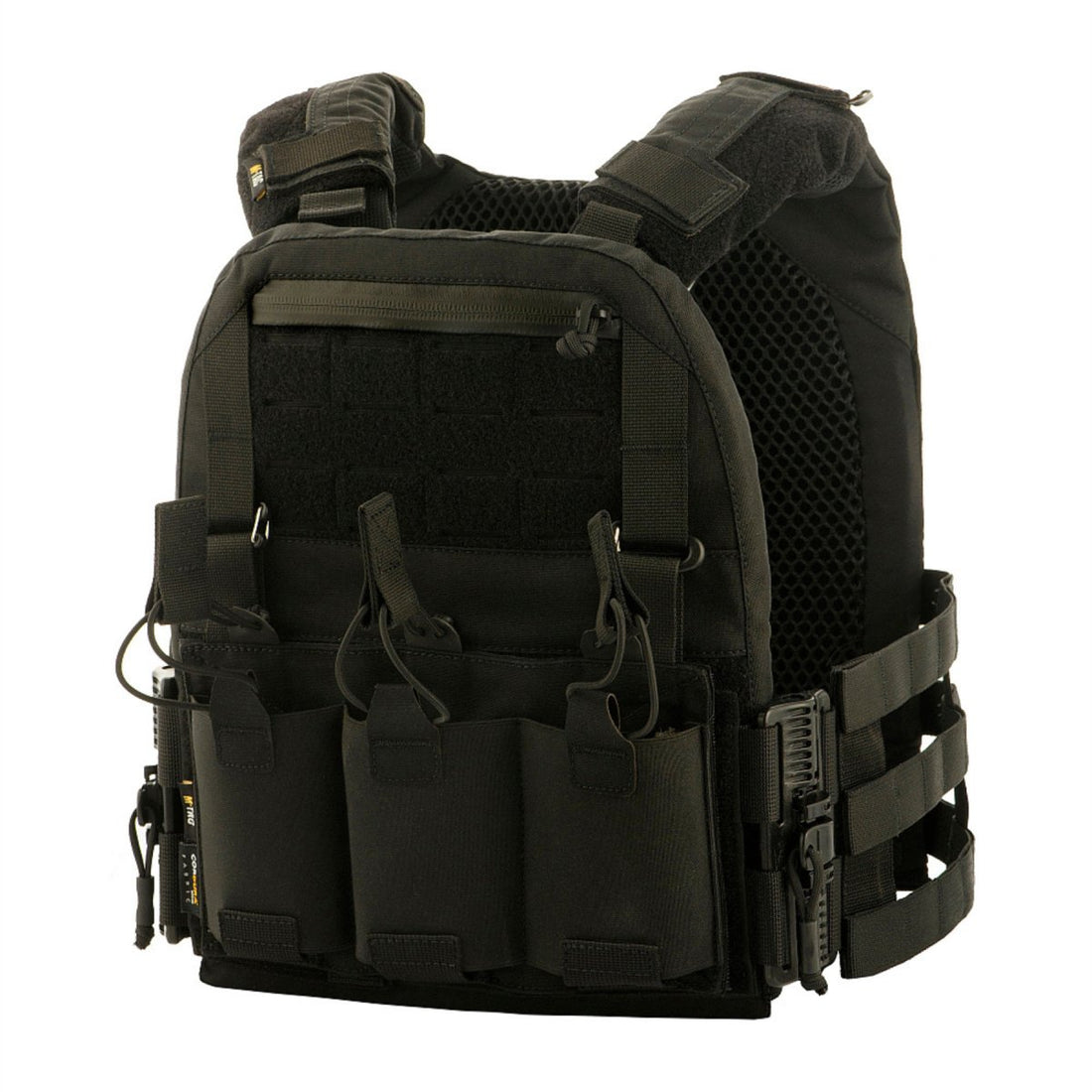 M-TAC Cuirass QRS Tactical Plate Carier Cordura Quick Release System Svart