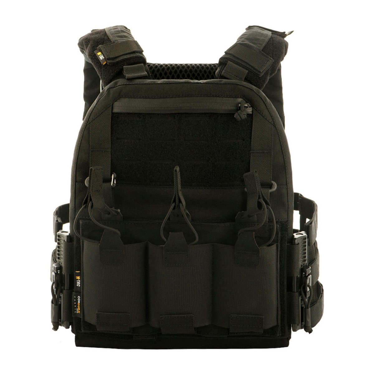 M-TAC Cuirass QRS Tactical Plate Carier Cordura Quick Release System Svart