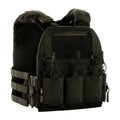 M-TAC Cuirass QRS Tactical Plate Carier Cordura Quick Release System Svart