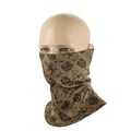 M-TAC Microfleece Hals Damask Drone Mönster Tactical Outdoor Scarf Tan