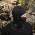 M-tac militär stil balaclava taktisk huvudbonad ansiktsmask lätt svart svart