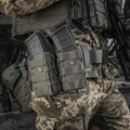 M-TAC Open Double Magazine Pouch Non Slip Gummibelagd Tactical Cordura Olive