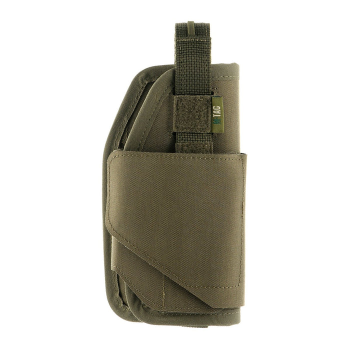 M - TAC Pistolhölster Högerhänt justerbar rem MOLLE Interface Olive - GoMilitar