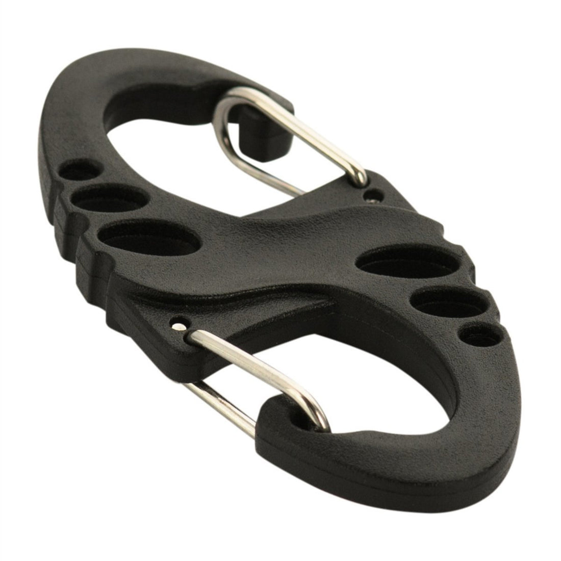 M-TAC S-Hook Tactical Carabiner Lättvikt Utility Gear Clip Hook Svart