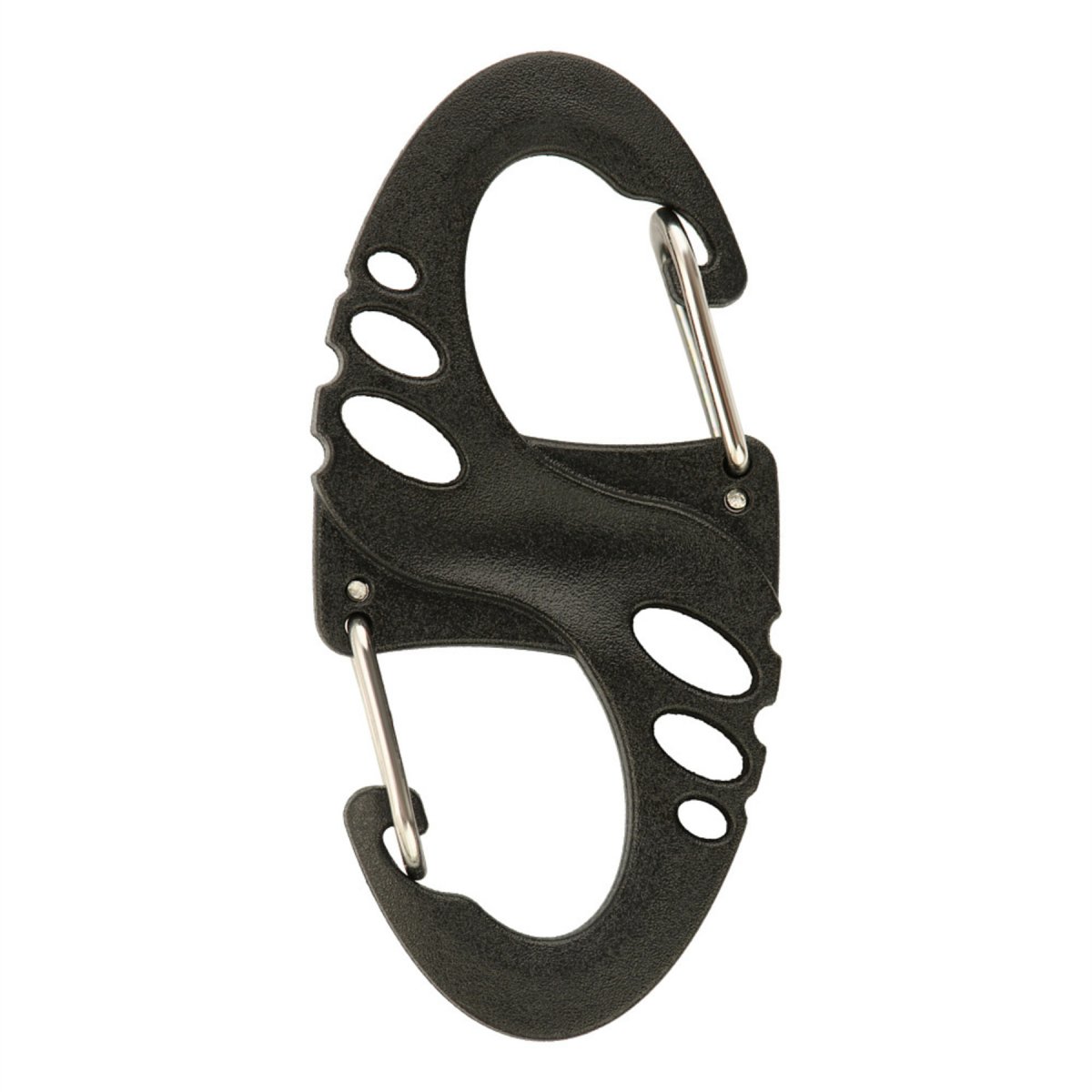 M-TAC S-Hook Tactical Carabiner Lättvikt Utility Gear Clip Hook Svart