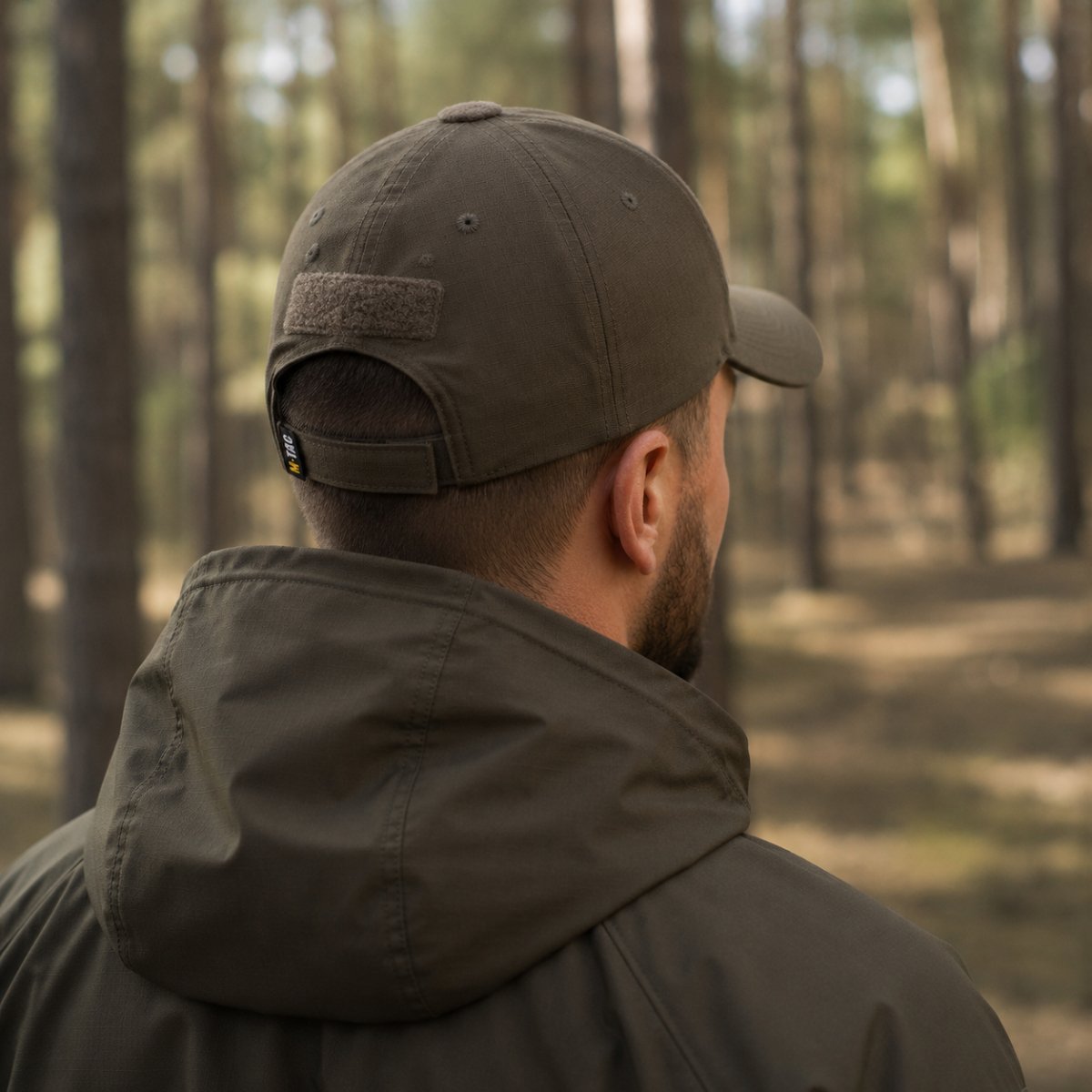 M-Tac Tactical basebollkeps Flexibel passform Ripstop krok och ögla mörk oliv L/XL