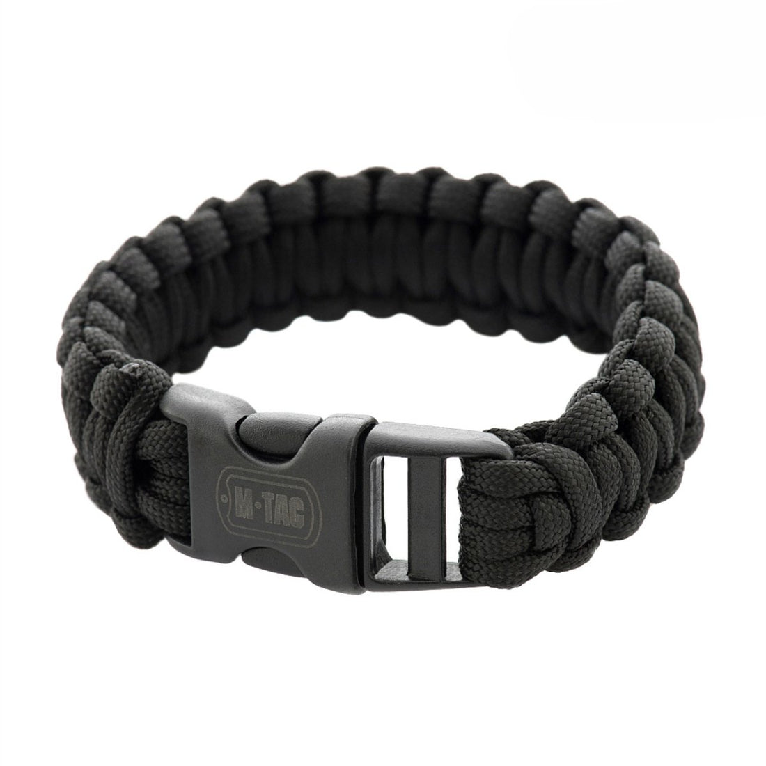 M-TAC Tactical Paracord Armband Survival Tactical Outdoor Cord 3m Svart