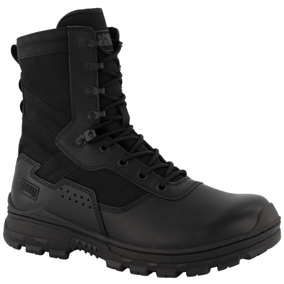 Magnum Scorpion II 8.0 Tactical Boots Quick Lacing System YKK Dragkedjor Svart