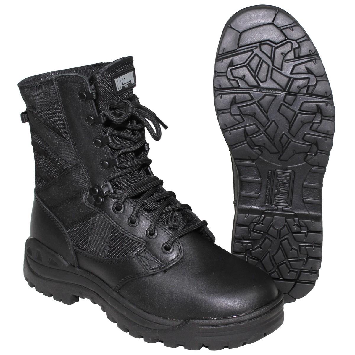 Magnum Scorpion Tactical Boots Snabbtorkande Andas Eyeley Snörning Svart