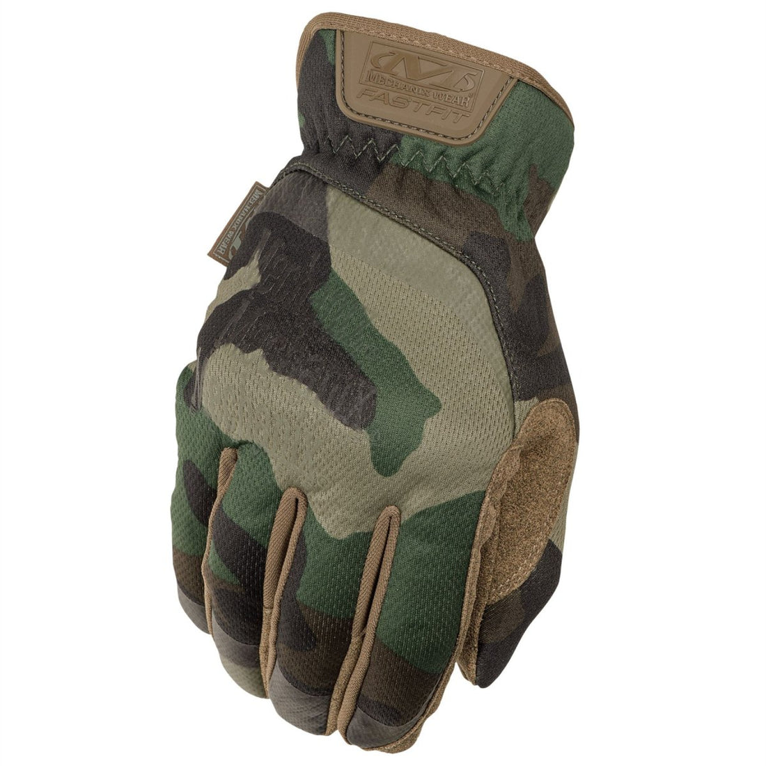 Mechanix Wear Fastfit Gen 2 Tactical Gloves Elastiska manschetter Woodland Camo