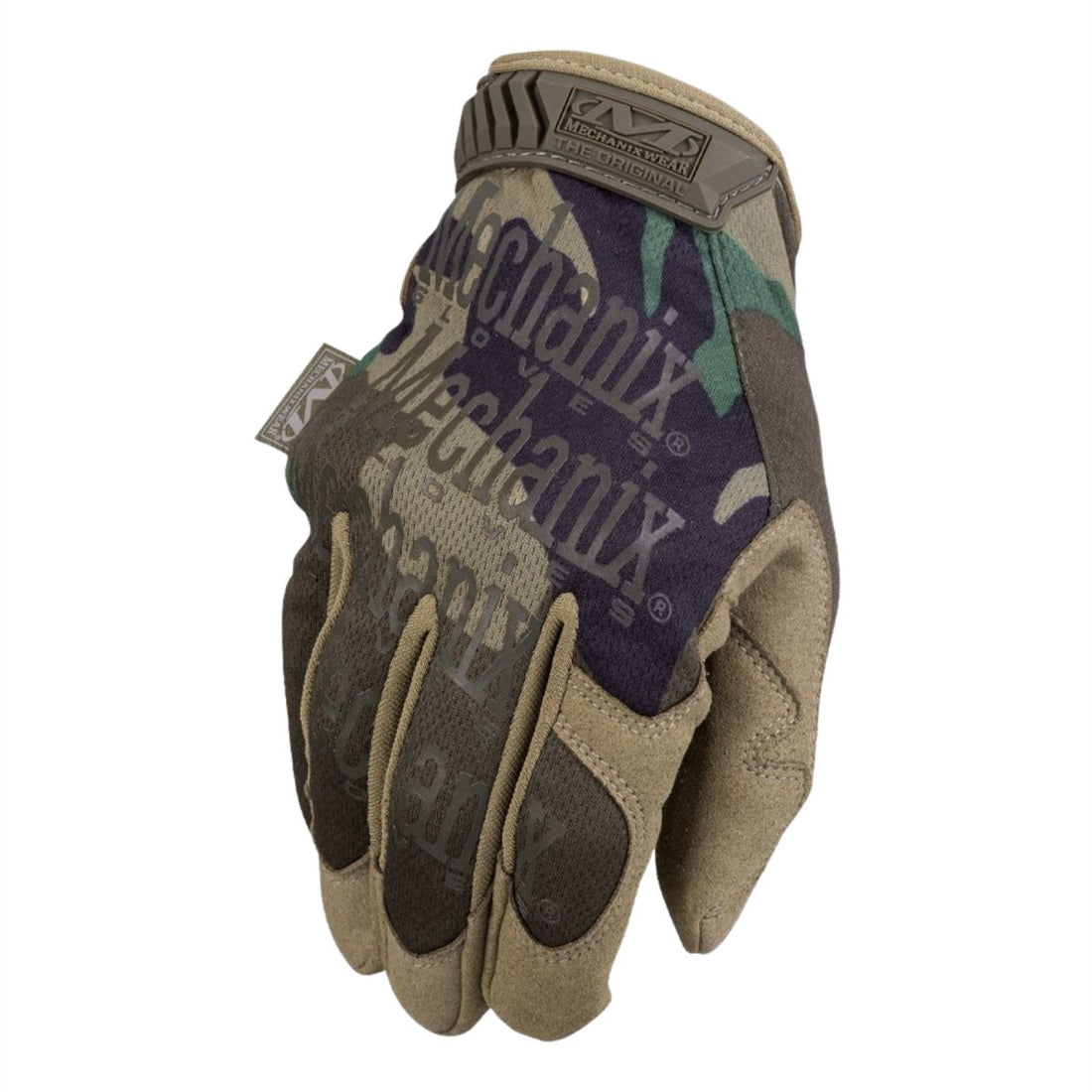 Mechanix Wear Tactical Gloves Andas Lycra Finger Inserts Woodland Camo
