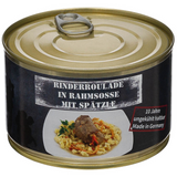 MFH Beef Roulade Nudlar Konserverad 400 g Long-Life Emergency Food Tyskland