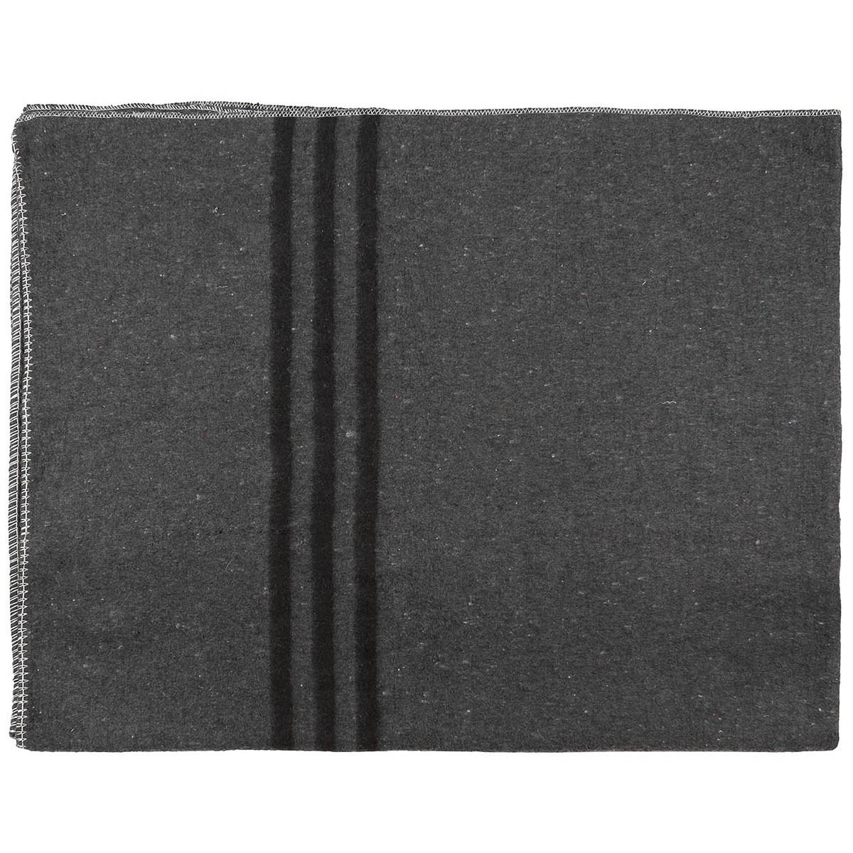 MFH Bivackfilt 200x150 cm Varm Camping Rescue Survival Filt Antracit