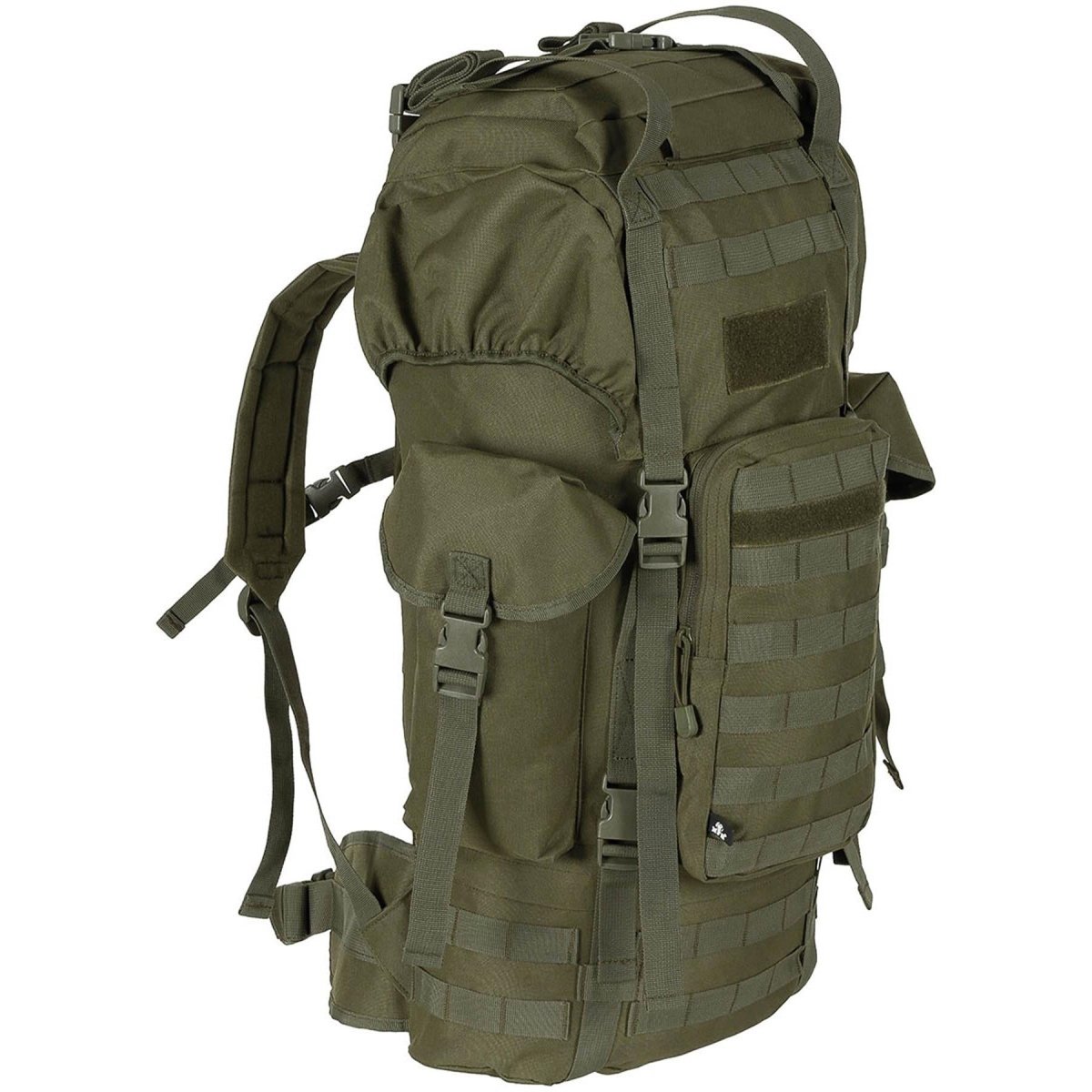 MFH Brand Army BW Combat Tactical Molle 65L ryggsäck Aluminium Rod Field Bag Ny
