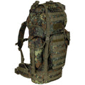 MFH Brand Army BW Combat Tactical Molle 65L ryggsäck Aluminium Rod Field Bag Ny