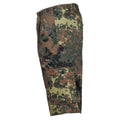 MFH Brand Army Style Shorts Bermuda Flecktarn Camo Sturdy Ripstop Uniform New