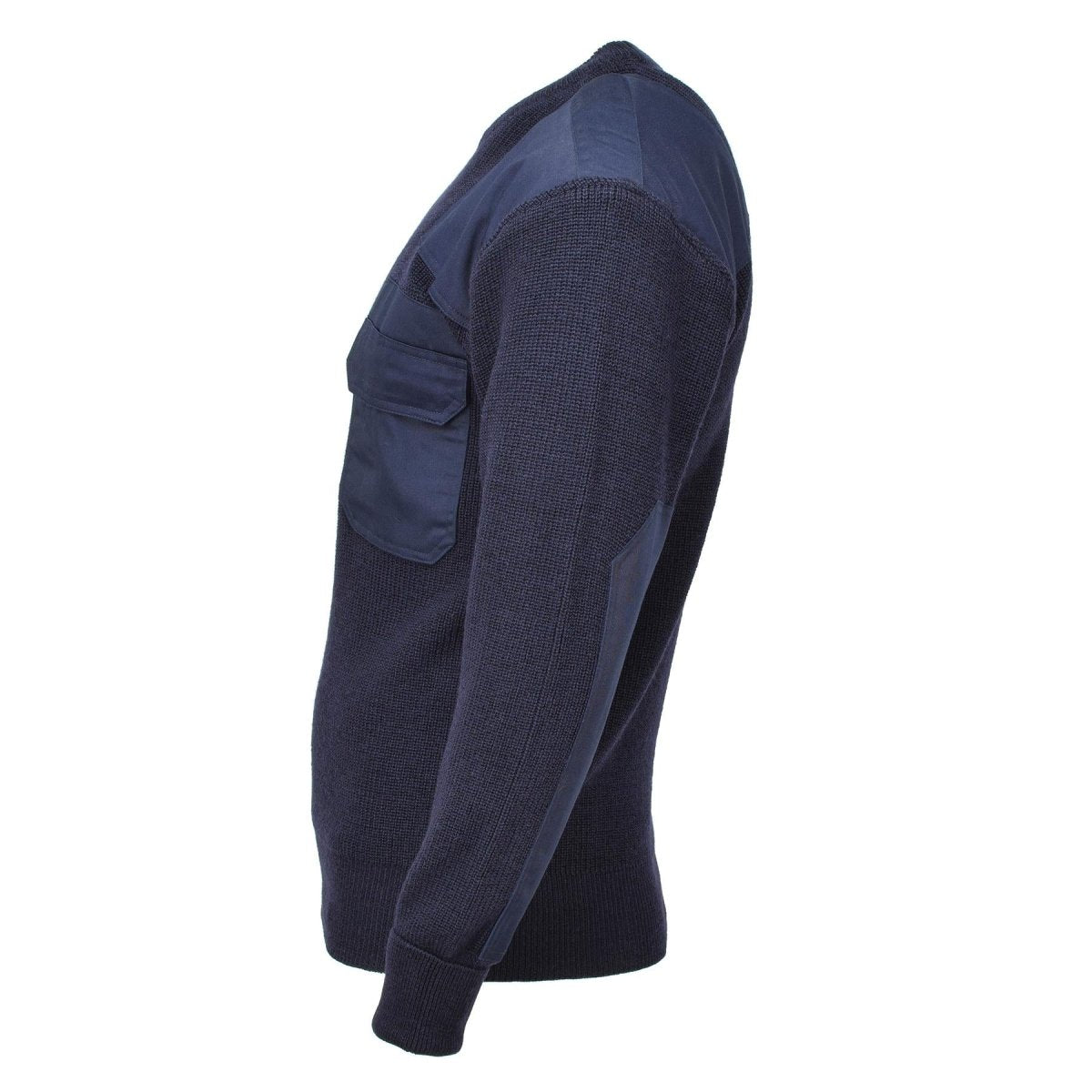 MFH Brand German Army Style Pullover Commando Jumper Bortable Blue tröja Ny