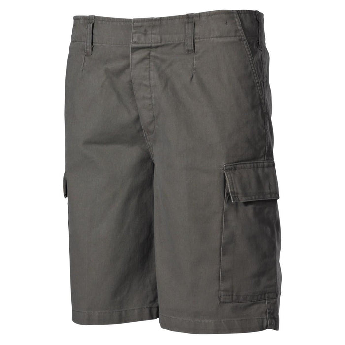 MFH Brand Bermudashorts i tysk militärstil oliv ripstop bomull robust NYHET - GoMilitar