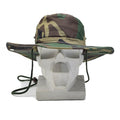 Mfh märke militär bush stil hatt sommar panama djungel hink cap woodland ny