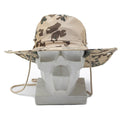 MFH Brand Military Style Panama Hat Tropical Flecktarn Bucket Summer Cap Ny