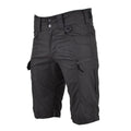 MFH Brand Military Style Shorts Bermuda svart robust bomull Ripstop Uniform New